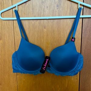 NEW!  La Senza Sexy Tease bra - green-blue